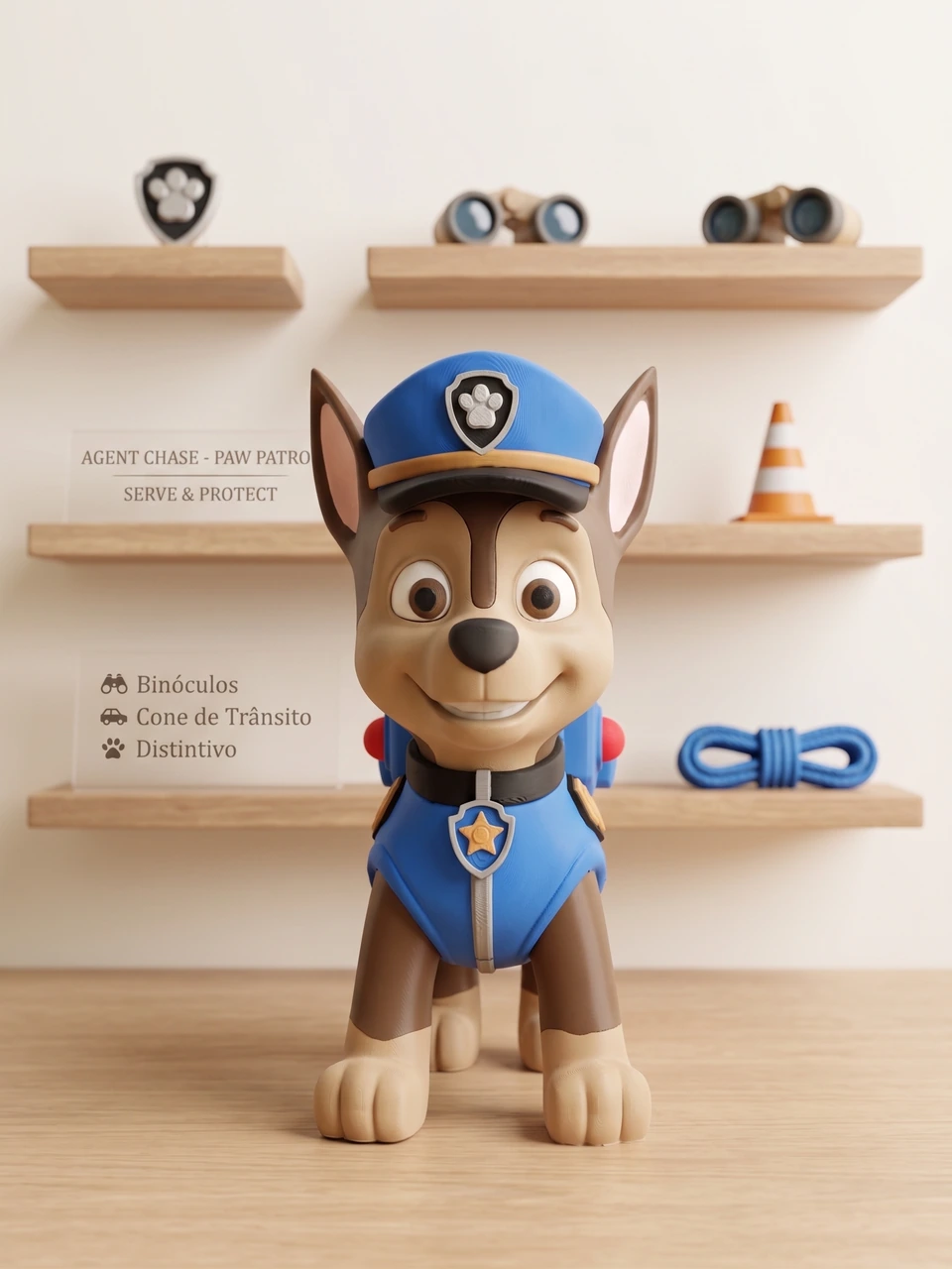 Peça de Chase em impressão 3D — imagem 1